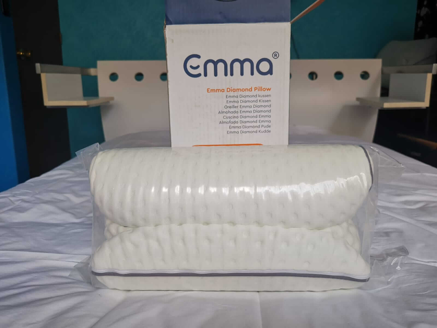 almohada emma diamond degree unboxing